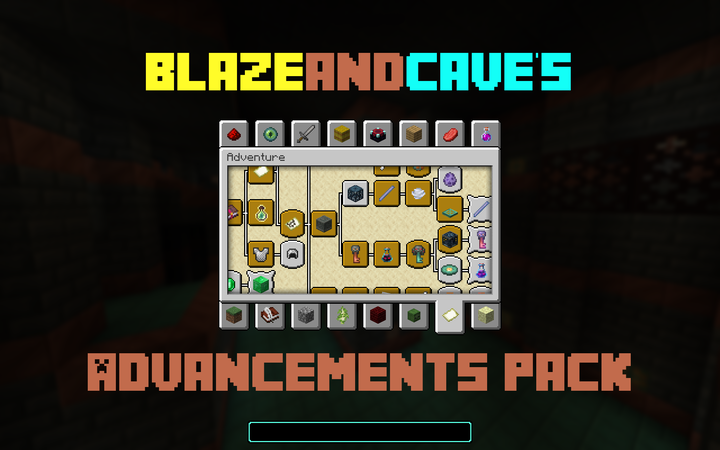 Blaze and Cave's Advancements Pack - 用1000+个原版成就丰富你的生存体验 - 数据包 - MCBBS ...